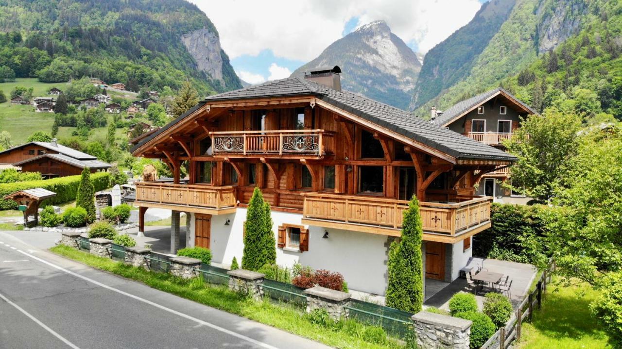 Chalet Clos Moccand 萨莫安斯 外观 照片
